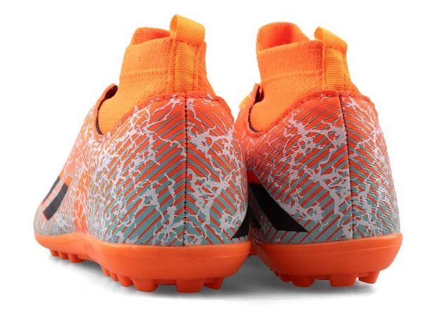 Sportaç 102 Garson Halısaha Çoraplı - Turuncu/Siyah/Su Yeşili - 3