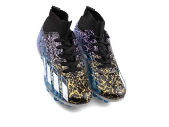 Sportaç 102 Garson Krampon Çoraplı - Rugan/Siyah/Beyaz/Mavi - Sportaç