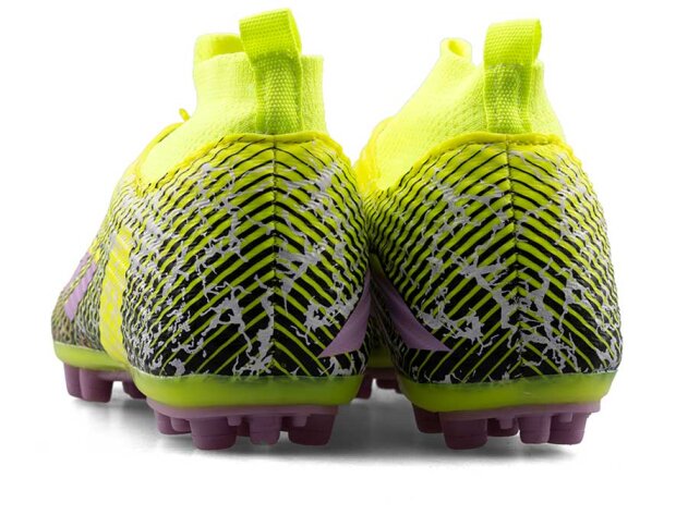 Sportaç 102 Garson Krampon Çoraplı - Sarı/Lila/Siyah - 3