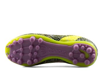 Sportaç 102 Garson Krampon Çoraplı - Sarı/Lila/Siyah - 4