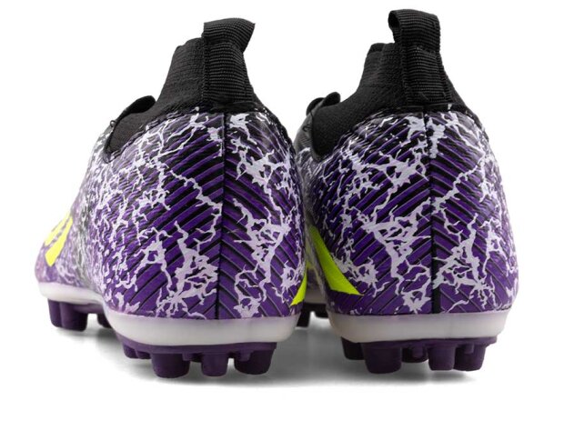 Sportaç 102 Garson Krampon Çoraplı - Siyah/Sarı/Mor - 3