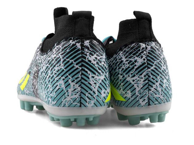 Sportaç 102 Garson Krampon Çoraplı - Siyah/Sarı/Su Yeşili - 3