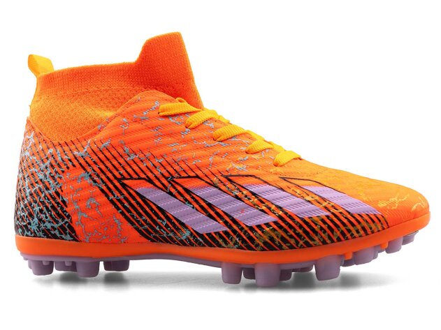 Sportaç 102 Garson Krampon Çoraplı - Turuncu/Lila/Siyah - 1