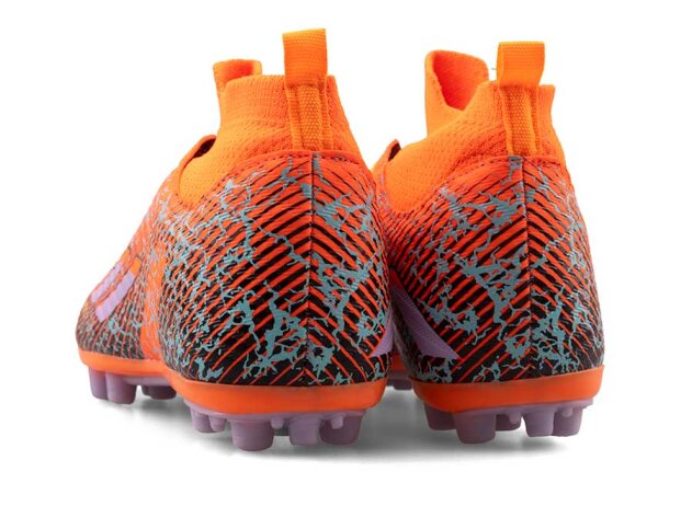 Sportaç 102 Garson Krampon Çoraplı - Turuncu/Lila/Siyah - 3