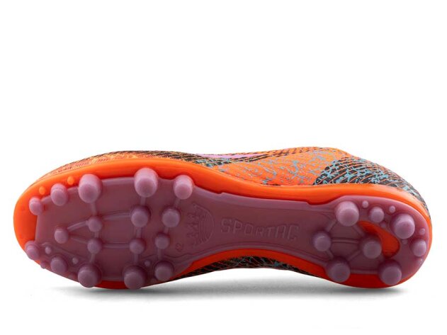 Sportaç 102 Garson Krampon Çoraplı - Turuncu/Lila/Siyah - 8