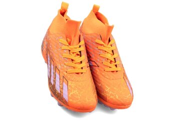 Sportaç 102 Garson Krampon Çoraplı - Turuncu/Lila/Siyah - Sportaç