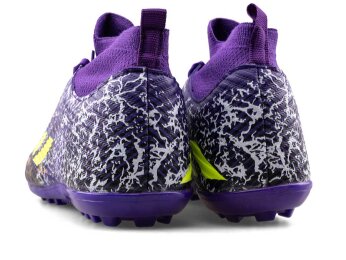 Sportaç 102 Merdane Halısaha Çoraplı - Mor/Sarı - 3