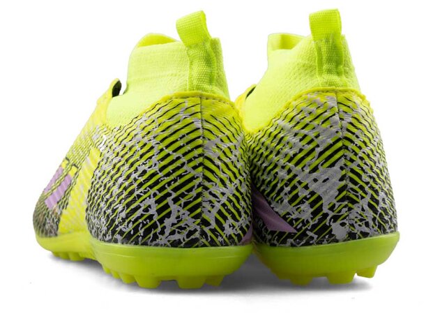 Sportaç 102 Merdane Halısaha Çoraplı - Sarı/Lila/Siyah - 3