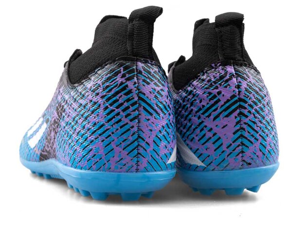 Sportaç 102 Merdane Halısaha Çoraplı - Siyah/Beyaz/Puma/Mavi - 3