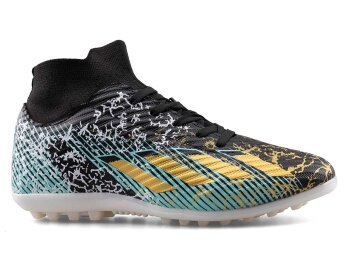 Sportaç 102 Merdane Halısaha Çoraplı - Siyah/Gold/Su Yeşili - 1