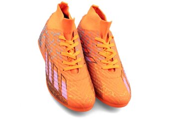 Sportaç 102 Merdane Halısaha Çoraplı - Turuncu/Lila/Siyah - Sportaç