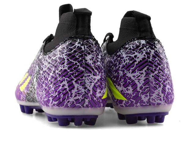 Sportaç 102 Merdane Krampon Çoraplı - Rugan/Siyah/Mor Sarı - 3