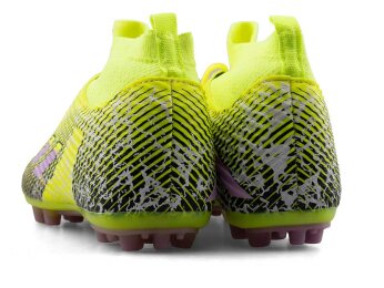 Sportaç 102 Merdane Krampon Çoraplı - Sarı/Lila/Siyah - 3