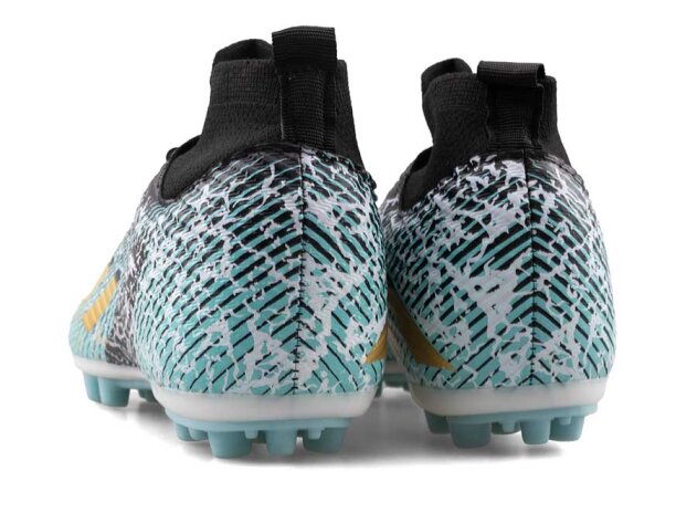 Sportaç 102 Merdane Krampon Çoraplı - Siyah/Gold/Su Yeşili - 3