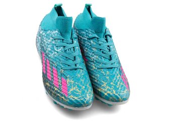 Sportaç 102 Merdane Krampon Çoraplı - Turkuaz/Fuşya/Siyah - Sportaç