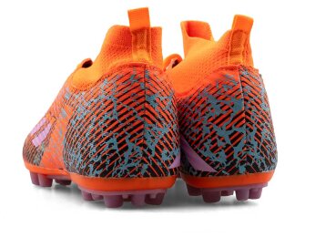 Sportaç 102 Merdane Krampon Çoraplı - Turuncu/Lila/Siyah - 3