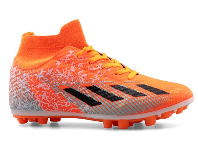 Sportaç 102 Merdane Krampon Çoraplı - Turuncu/Siyah/Su Yeşili - 1