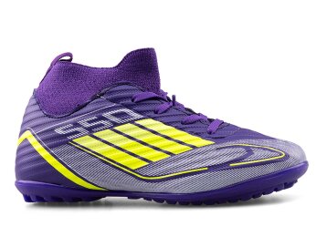 Sportaç 103 Filet Halısaha Çoraplı - Mor/Sarı/Beyaz - 1