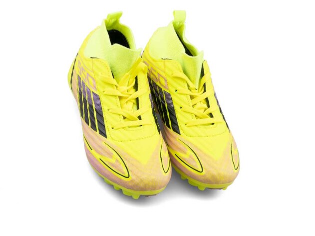 Sportaç 103 Filet Halısaha Çoraplı - Sarı/Siyah/Lila - 2