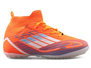 Sportaç 103 Filet Halısaha Çoraplı - Turuncu/Beyaz/Mavi - 1