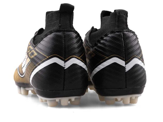 Sportaç 103 Garson Krampon Çoraplı - Siyah/Beyaz/Gold - 3