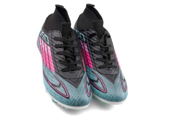 Sportaç 103 Garson Krampon Çoraplı - Siyah/Fuşya/Su Yeşili - 2