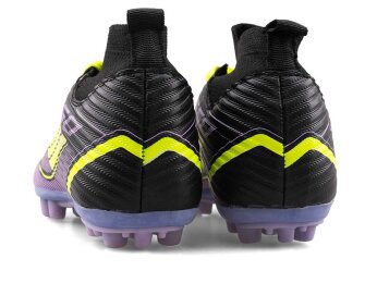 Sportaç 103 Garson Krampon Çoraplı - Siyah/Sarı/Lila - 3