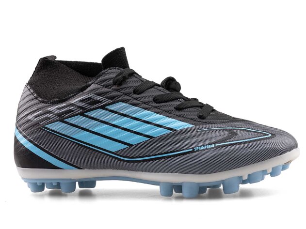 Sportaç 103 Garson Krampon Çoraplı - Siyah/Turkuaz/Mavi/Gri - 1