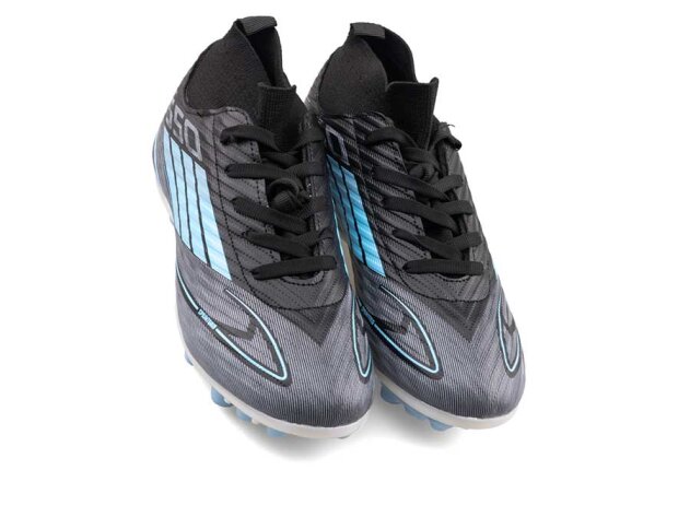 Sportaç 103 Garson Krampon Çoraplı - Siyah/Turkuaz/Mavi/Gri - 2