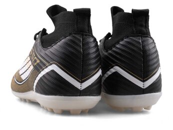 Sportaç 103 Merdane Halısaha Çoraplı - Siyah/Beyaz/Gold - 3