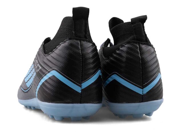 Sportaç 103 Merdane Halısaha Çoraplı - Siyah/Turkuaz/Mavi/Gri - 3