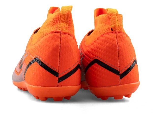 Sportaç 103 Merdane Halısaha Çoraplı - Turuncu/Siyah/Su Yeşili - 3