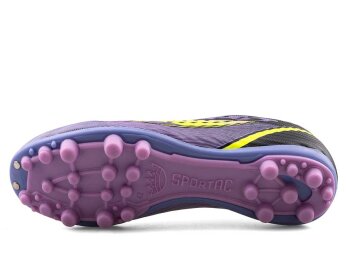 Sportaç 103 Merdane Krampon Çoraplı - Siyah/Sarı/Lila - 4