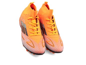 Sportaç 103 Merdane Krampon Çoraplı - Turuncu/Siyah/Su Yeşili - 2