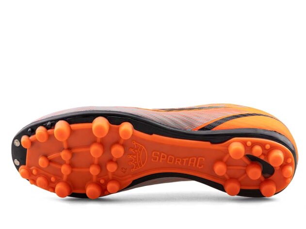 Sportaç 103 Merdane Krampon Çoraplı - Turuncu/Siyah/Su Yeşili - 4