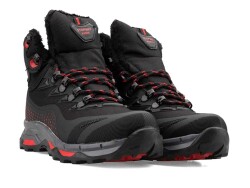 Stepway 8035 Garson Bot - Siyah/Kırmızı - Stepway