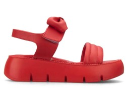 Şule 300 Filet Sandalet - Kırmızı - Şule