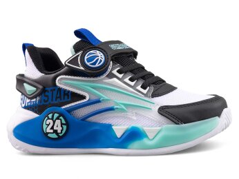 Superstar 024 Patik Anrk - 2 Siyah/Sax/S.Yeşil - Süper Star