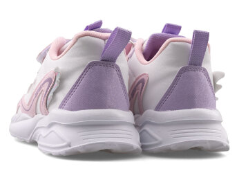 Superstar 1907 Patik Cilt Işıklı - 3 Lila/Beyaz/Pembe - 3