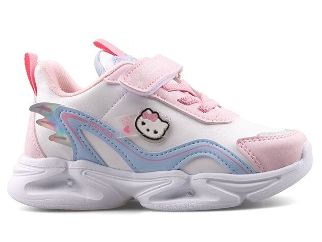 Superstar 1907 Patik Cilt Işıklı - 5 Pembe/Mavi - 1