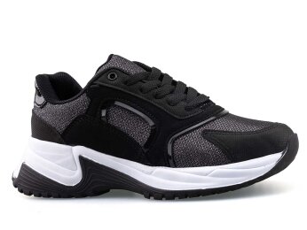 Tempo 9782 Zenne Cilt Simli - Siyah/Beyaz/Beyaz - Tempo