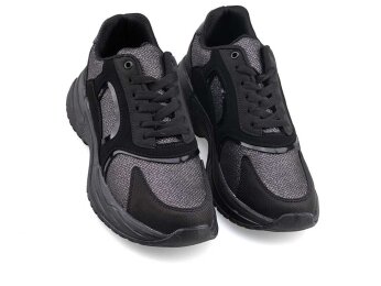 Tempo 9782 Zenne Cilt Simli - Siyah/Siyah - Tempo