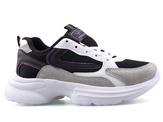 Texin 3735 Zenne Anrk - Siyah/Lila - 1