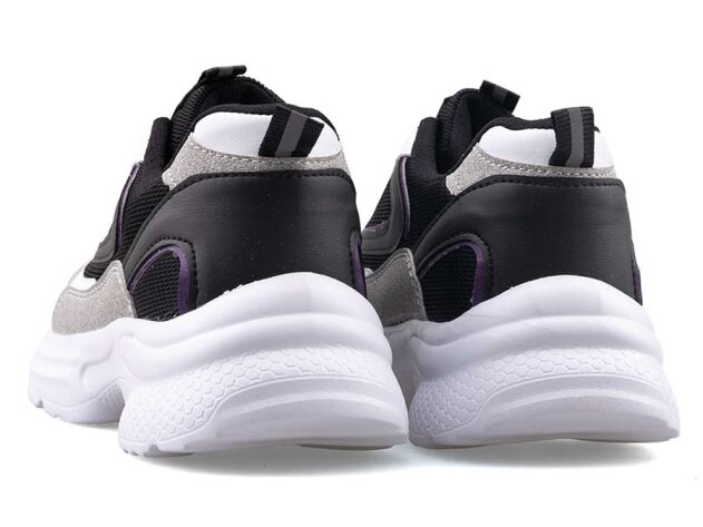 Texin 3735 Zenne Anrk - Siyah/Lila - 3