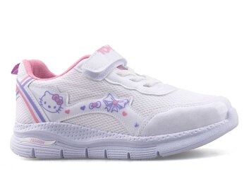 Tomkids 4049 Patik Anrk - Beyaz/Lila - 1