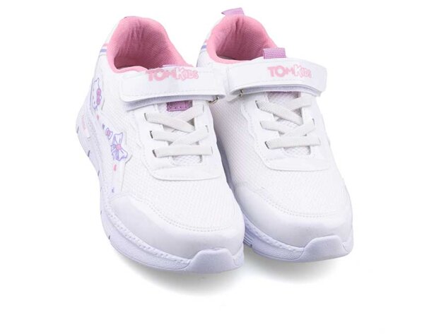 Tomkids 4049 Patik Anrk - Beyaz/Lila - 2