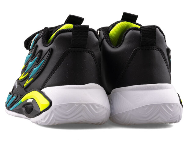 Tomwins 004 Patik Cilt - 6 Siyah/Turkuaz/F. Sarı B.T - 3