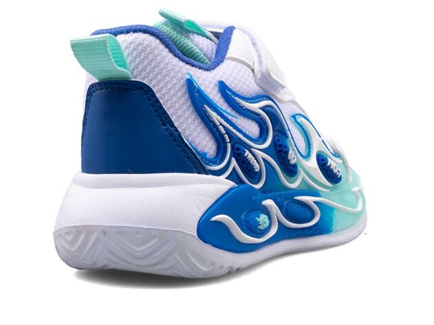 Tomwins 015 Patik Anrk - 1 Beyaz/Saks/Su Yeşili - 3