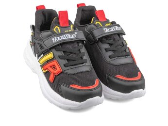 Tomwins 080 Patik Anrk - 3 Siyah/Kırmızı - 2