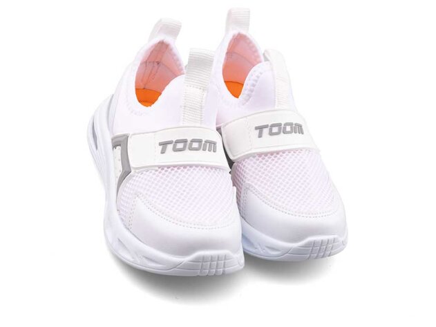 Toom 135 Patik Anrk Işıklı Aqua - Beyaz/Gümüş - 2